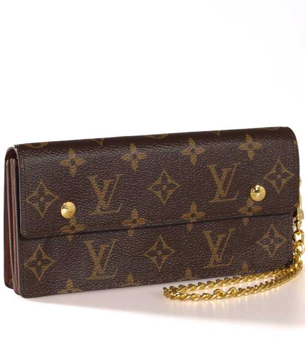 1:1 Copy Louis Vuitton Monogram Canvas Portefeuille Accordeon M58008 Replica